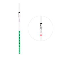 Qkiss 10Pcs Ovulation Test Strips, Ovulation and Pregnancy Tests Household Early Pregnancy Test Strips HCG Urine Testing Early Pregnancy Test Reliable & Quick Early Pregnancy Test