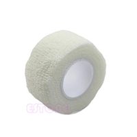 jackyee 2.5Cm Bandage - Milk White 1 Roll Muscle Pain Care Kinesiology Bandage Fitness Athletic Safety Sports Tape