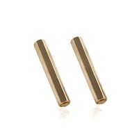 50pcs/lot M425 M4x25 Female-Female Brass Standoff Spacer M4 Female x M4 Female 25mm