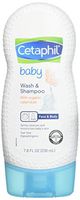 Cetaphil Baby Wash and Shampoo with Organic Calendula, 7.8 Ounce (Pack of 3)