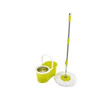 Mop 360 Wring Rotating Replacable Household Bucket Cleaning Tool Floor Window Smart Spin Accessories Home House Rag Napkin,Green