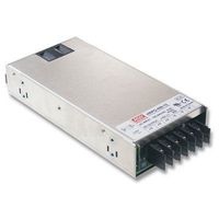 Mean Well HRP-450-24 Power Supply, Switching, PFC Enclosed, 451.2 Watt, 24 VDC, 18.8 A, 8.9" L x 4.1" W x 1.6" H, Silver