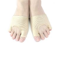 HALLUX valgus Bandage Bunion Sleeve Ultrathin Correction Splint/Toe Sling | Relieve Big Toe deformity Gel Toe Socks - Suitable for Athletes, Shock Absorption - Ladies and Men (1 Pair),L
