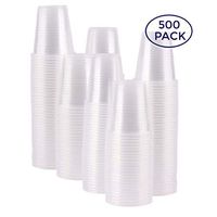 Stack Man 3 oz. Plastic Cups, Bulk - (500/Case)