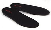 SINY 1-Layer (2cm) Height Increase Taller Insole Shoes Pad Cushion for Men Foot Care Black Heels