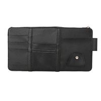 Molyveva Simple Pure Color Multifunctional Card Bag, Travel Wallet Family Passport Organizer Case for Passports ID Cards Credit Cards Flight Tickets Money Multi-Squared Net Bag with Zipper