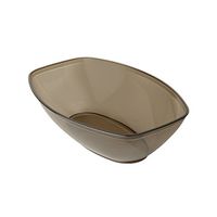 Platter Pleasers 0.5 Gal Luau Bowl (Set of 50) Color: Smoke