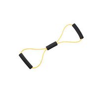 Cando 10-5581 Yellow Bow-Tie Tubing, X-Light Resistance, 22" Length