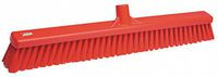 Wide Floor Broom, Medium, Red