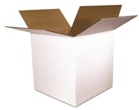 The Packaging Wholesalers 11.75 x 8.75 x 4.75 White Inches Shipping Boxes, 25-Count (BS110804W)