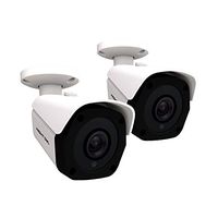 Night Owl Wired 4K Ultra HD Indoor/Outdoor Add-on IP Cameras with 130 ft. of Night Vision, 88° Wide Viewing Angle and L2 Color Boost Technology (2-Pack)