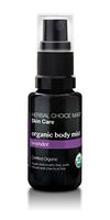 Herbal Choice Mari Organic Body Mist, Lavender; 0.5floz Glass