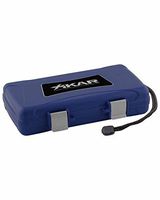 Xikar 5 Cigar Travel Humidor Case, Rugged, Airtight, Watertight, Blue