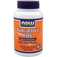 Now Foods Nutra Flora FOS, 4 oz ( Multi-Pack)