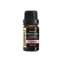 Essential Oil Pure Plant Aromatherapy Essential Oil Therapeutic Grade (10ml) - Topically Applied in Diffuser, Humidifier, Skin Care, Cleaning (Cajeput, 0.33 Floz)