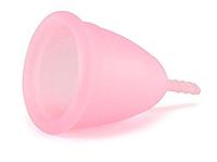Tmrow Menstrual Cup - Best Reusable Period Cup for Alternative Feminine Menstruation Protection,Pink,L