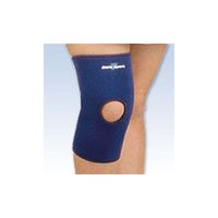 Neoprene Knee Sleevee, Open Patella, Pediatric/Large Navy