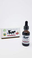Cranberry Flavored Amish Made Hemp Oil, 2500 mg Flavor You can Taste! (Cranberry)