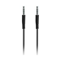 DigiPower IE-AUX-BK Black Aux 1 Meter Audio Cable * iEssentials 1-Meter Auxiliary Audio Cable 3.5mm Male to 3.5mm Male