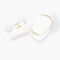 2 Pairs Pedifix Gelsmart Toe Spacers, Great for Pedicure,preventing Corns, Callus, Hallux Valgus, Blistering, Bunion Corrector (L1)