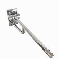 Limaomao Toilet Safety Rails Safety Toilet Handrail Barrier Bathroom Cushion Support Folding Non-Slip Toilet Bathroom Bathroom Handrail Special Crowd Auxiliary Handle (Color : Silver, Size : 15x60cm)