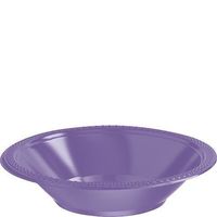 12oz Plastic Bowls | 20ct (New Purple) by Amscan