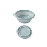 BBTshop Collapsible Wash Basin - Multi-Function Folding Fruit Basin Children Portable Washbasin Baby Basin Tub Dish Bowl Bucket for Home Outdoor (S, Pink)