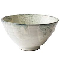 AXZHYX Bowl Bowl, Japanese and Korean Style Creativity Fashion Household Ceramic Bowl Soup Bowl Rice Bowl Small Bowl 14 7.5cm Hotel Tableware Home Noodles Boiled Fish Soup Bowl
