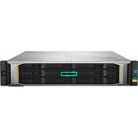 HP MSA 1050 12Gb SAS Dual Controller SFF Storage - 24 x HDD Supported - 76.80 TB Supported HDD Capacity - 2 x 12Gb/s SAS Controller - RAID Supported 1, 5, 6, 10-24 x Total Bays - 24 x 2.5 Bay