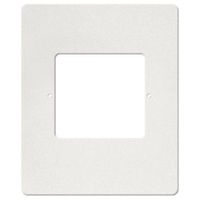 Intrasonic Technology IST Retro Intercom Room & Patio Station Vertical Plastic Cover Plate, White (RETRO-5RVW)
