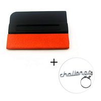 General Black Felt Edge Squeegee Window Glass Wiper Blade