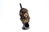 Rasta Lion Hand Pipe - 4"