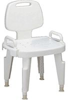 MDS89755R - Medline Composite Bath Benches with Back