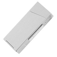 Cigarette Case/Cigarette Holder/Cigarette Box with USB Electronic Lighter Portable Metal Super Slim Flameless