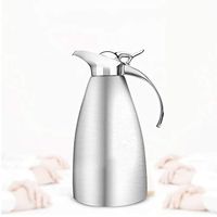 FHFA Insulation Pot Household Thermos Stainless Steel Vacuum Flask European Large Capacity Kettle 2 liters (Color : C)