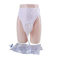 YAOBAO Wearable Urine Collector,Removable Incontinence Underpants,Urinary Incontinence with Spill Proof Collection Bag for Male Female,Elderly