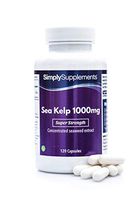 Sea Kelp Capsules 1000mg | High Quality Seaweed Supplement Rich in Iodine | 120 Capsules = 2 Month Supply | Manufactured in The UK