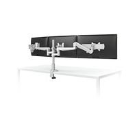 Evolve Series Triple Monitor Arm, White: ESI Ergo EVOLVE3-FMS-WHT (1 Monitor Arm)
