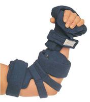 Comfy Adult Elbow/Hand Combination Orthosis Color: Blue, Size: Adult Small, Bicep Circ: 9"-12", Total Length: 14.5"-18"