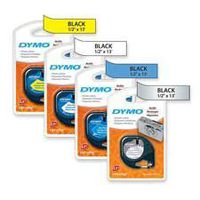 LETRATAG Labels Plastic - Blue