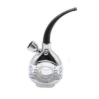 Zinc Alloy Filter Hookah Hose Hooka Multiple Filtering Tobacco Pipe Cigarette Holder New Shisha Set Shisha Gift Accessories