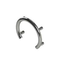 Invisia Accent Ring - Circular Grab Bar: Polished Chrome