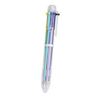 MomentDAY 6-in-1 Novelty Retractable Ballpoint Pens,6-Color Ballpoint Pen,Multicolor Pens for Office School Supplies Students Children Gift (Multicolor)