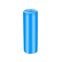 Slendima 100 Pcs Solid Color Disposable PE Trash Bags,Home Office Thickened Garbage Rubbish Waste Trash Bags Blue