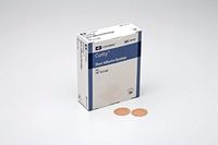 Curity - Adhesive Spot Bandage Curity - 0.875 Inch Diameter Plastic Round Sheer Sterile - 3600/Case - McK