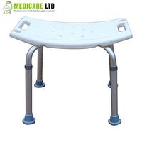 ADS Medicare Adjustable Height Aluminium Shower Chair CE Approved