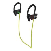ALLIMITY Bluetooth Headphones Wireless Sports Earphones with Mic Sweatproof in Ear Earbuds Headset for Gym, Running, Cycling, Jogging(Green)[Upgraded Version]