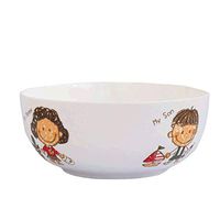 BBSEQ Personalized Tableware, Cereal Western Dessert Fruit Salad Bowl Soup Porridge Bowl,