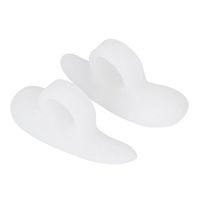 1 Pair Gel Silicone Bunion Protector Toe Separator Straightener Corn