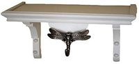 CPAP"Charlie" Shelf Single White Dragonfly
